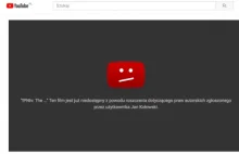 Anglojęzyczna wersja hitowego filmu IPN zablokowana na Youtube