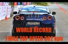 Nissan GT-R AMS Top Speed World Record — 382 kph (237.5 mph)