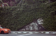 Street Art który wkomponowuje się w przestrzeń miejską