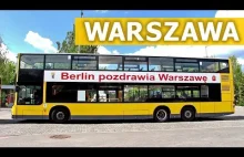 Berliński autobus piętrowy w warszawskiej komunikacji miejskiej