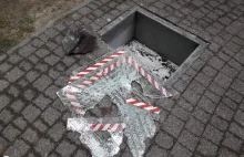 Kartuzy. Zniszczono tablicę i kamień węgielny pod pomnik Piłsudskiego