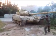 Syryjska nauka jazdy czołgiem