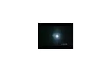 Zaćmienie Słońca przez Ziemię zarejestrowane z orbity księżycowej 09.02.2009.