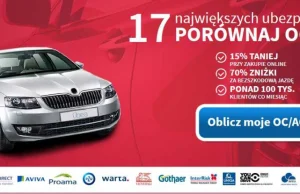 Porównywarka ubezpieczeń OC - partner Ubea.pl