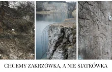 Zakrzówek. Siatki zabezpieczające skały kosztowały 5 zamiast 1,8 mln zł.