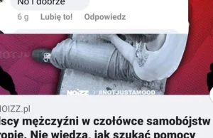 Nastolatka wyśmiewa się z samobójstw mężczyzn