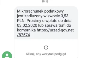 Kolejny pomysł oszustów na mikrorachunek  (╯°□°）╯︵ ┻━┻