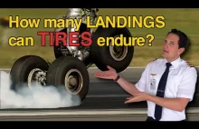 Ile lądowań wytrzymają opony samolotu? i co mają wspólnego z świeczką // ENG