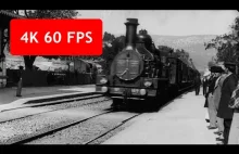 Film braci Lumiere z 1896 w 4k i 60fps