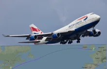 Zaskakujący efekt orkanu Ciara? Samolot z Nowego Jorku do Londynu pobił rekord