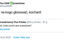 Różne konta sieci Plus kłócą się na Twitterze, które jest prawdziwe