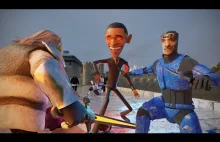 Shrek VS Obama and Ninja: Battle For The Swamp