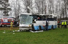 Silny wiatr zepchnął autobus z dziećmi z drogi | Nasz Głos Poznański