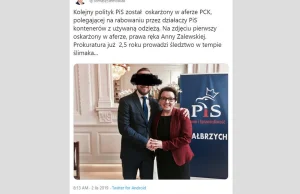 Są dowody, że skradziona z PCK kasa szła na kampanie wyborcze PiS. Prokuratura..