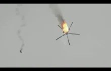 Syryjski helikopter wojskowy zestrzelony nad Idlib