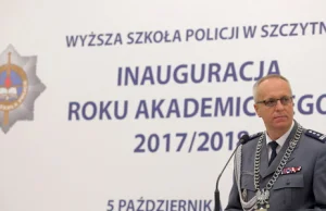 Marek Fałdowski złożył rezygnację z funkcji komendanta Wyższej Szkoły Policji...