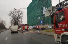 Tragiczny wypadek w Krakowie. 30-letni mężczyzna spadł z rusztowania.