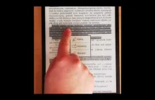 PocketBook InkPad X – zaznaczenia, zakładki, notatki