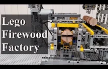 LEGO - produkcja drewna kominkowego