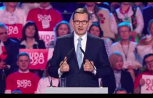 Morawiecki na konwencji Andrzeja Dudy: „Andrzej Duda potrafi zawetować ustawę”