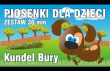 Kundel Bury - zestaw piosenki dla dzieci - Babadu TV