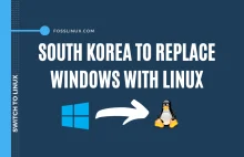 Korea Południowa ma zamiar zamienić 3.3 miliona komputerów z Windowsem na Linuxa