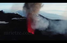 Etna wybucha