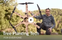 Pomysł z indiegogo zalesianie dronem