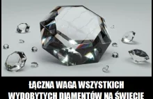 Na świecie jest ponad 400 ton diamentów