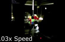 Kostka Rubika ułożona w 0.38 sekundy przez maszynę