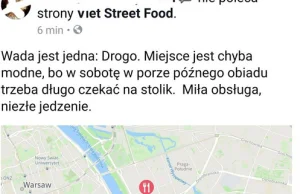 Viet Street Food - mistrzowie ch**** PR-u gnębią swoich klientów na FB