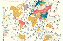 Mapa: najstarsza wciąż działająca firma w każdym kraju na świecie
