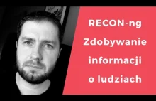 RECON-NG - zdobywanie informacji o ludziach