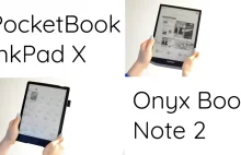 PocketBook InkPad X vs. Onyx Boox Note 2 [porównanie czytników ebooków...