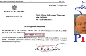 K. Radziwiłł z PiSu unieważnił świeżo przyjętą uchwałę krajobrazową w Warszawie