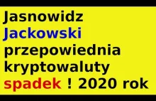 Jasnowidz Jackowski przepowiednia kryptowaluty spadek !