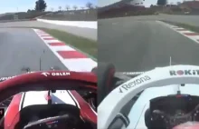 Kubica - porównanie szybkiego kółka w bolidzie Alfa Romeo i Williams