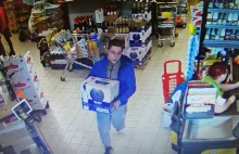 Katowice: Ukradł karton wódki ze sklepu. Szuka go policja