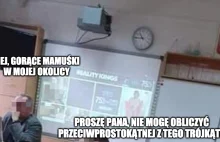 Mogilno: nauczyciel oglądał porno na lekcji, niechcący dał na rzutnik