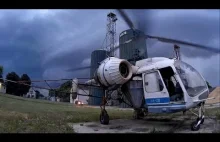 Ucieczka węgierskiego Ka-26 przed burzą