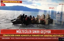 Turcja otworzyła granice. Uchodźcy ruszają do Europy!