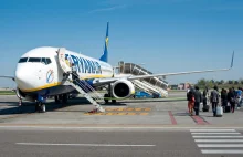 Pierwszy przypadek koronawirusa na pokładzie samolotu Ryanaira