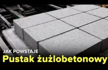 Jak powstaje PUSTAK ŻUŻLOBETONOWY? - FABRYKI W POLSCE