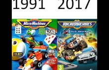 Historia gry Micro Machines Mikro maszyny w latach 1991-2017