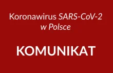 Komunikat ws. koronawirusa w Polsce
