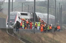 Wykolejenie pociągu TGV we Francji. 21 osób rannych