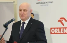 Były prezes PKN Orlen Wojciech Jasiński został teraz szefem rady...