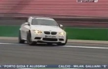 Robert Kubica drifting a BMW - Hockenheim 2008