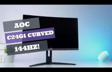 AOC C24G1 Curved - Tani monitor 144Hz