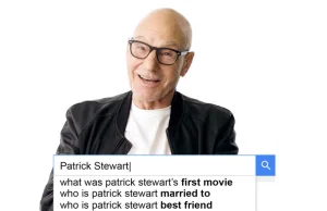 Patrick Stewart odpowiada na najczęściej wyszukiwane w sieci pytania